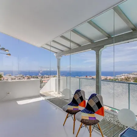 Panoramic Ocean & Mountain View 3 Bed In Island Village Heights Apartment Costa Adeje (Tenerife)